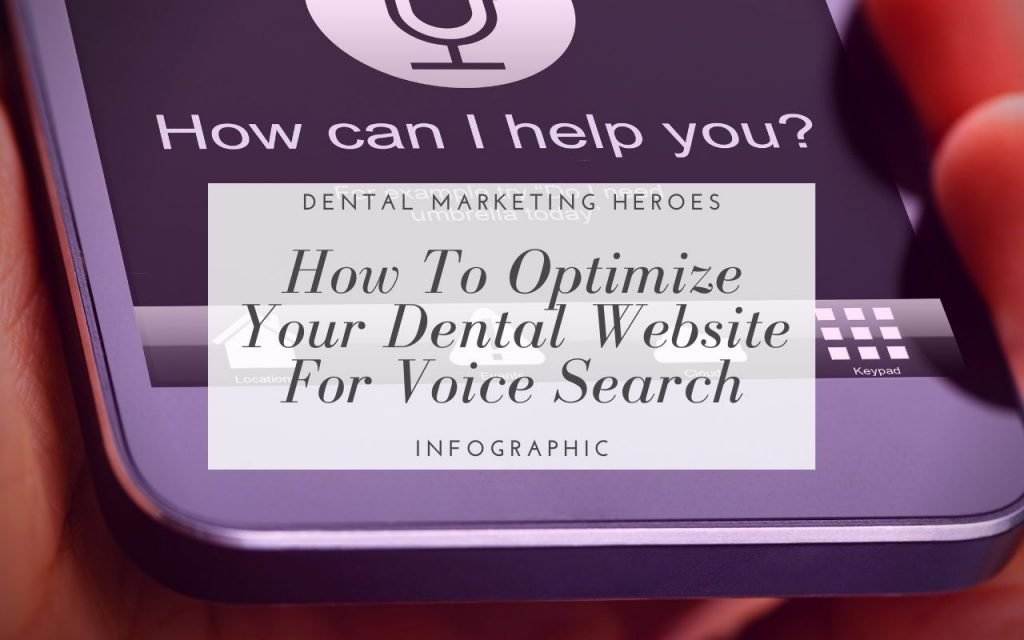 Infographic - How To Optimize Your Dental Website For Voice Search