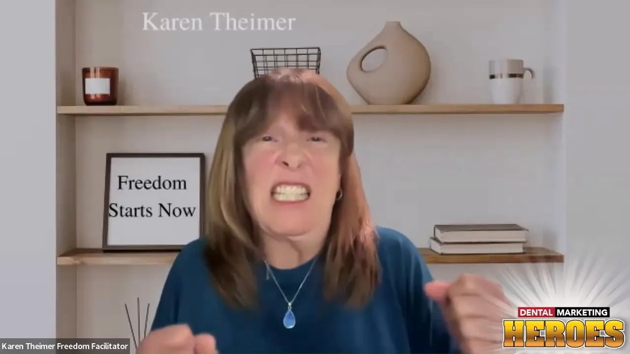 Freedom coach emphasizing how the dentist sets the tone for the team